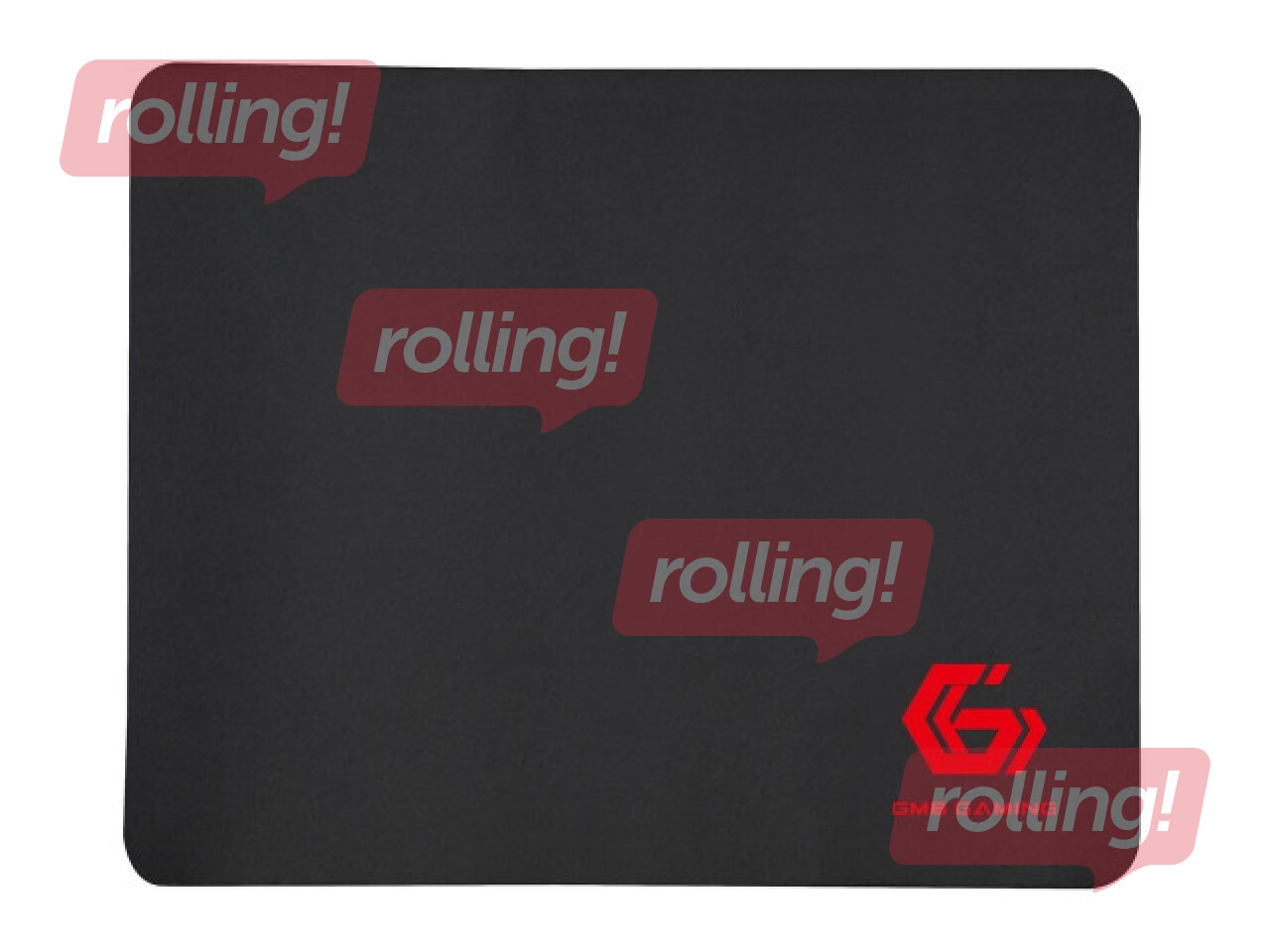 Peļu paliktnis Gembird Gaming Small, Melns (200 x 250 x 3 mm)