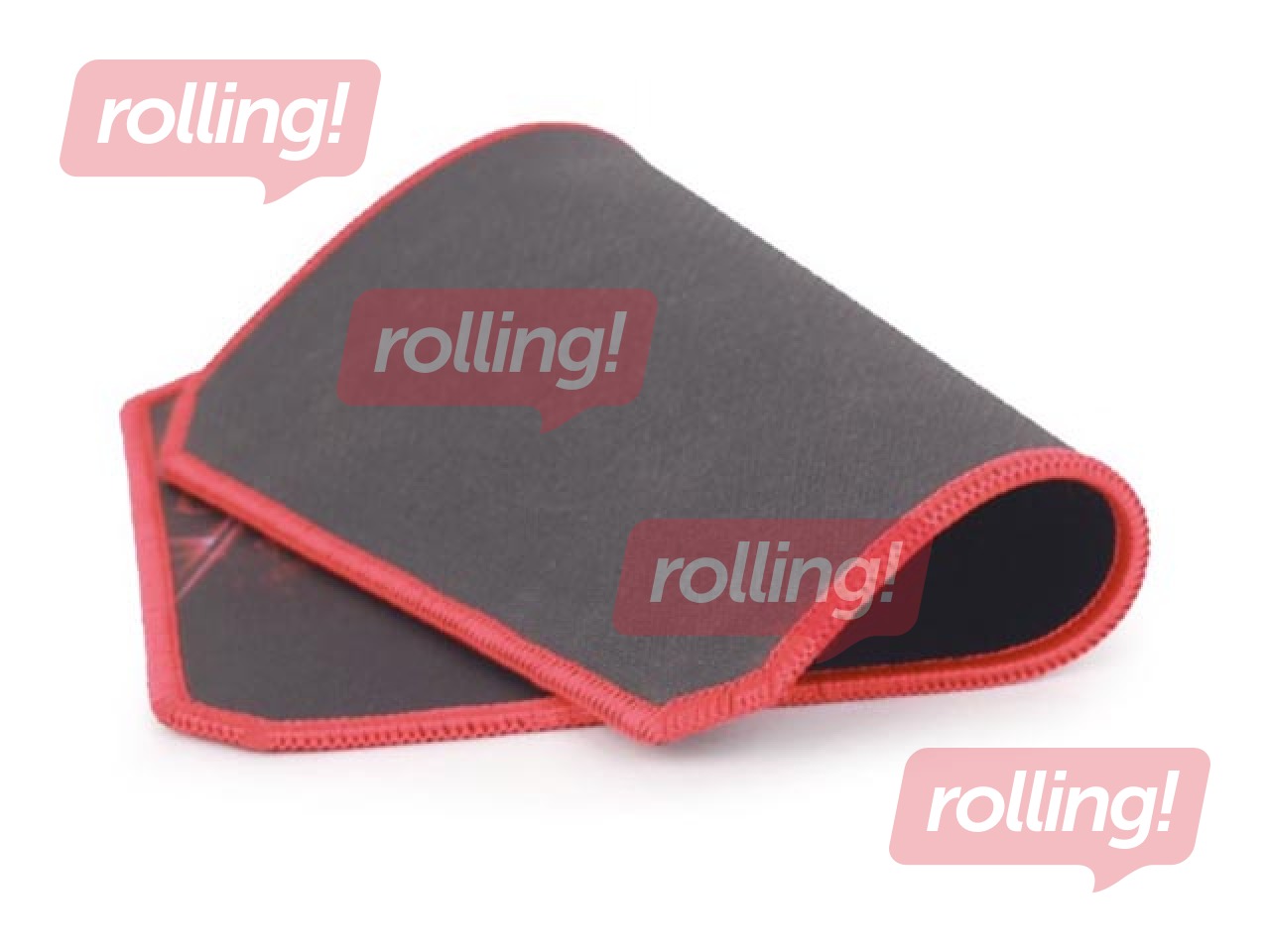 Peļu paliktnis Gembird Gaming Pro S, Melns (200 x 250 mm)