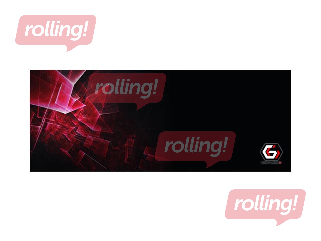 Peļu paliktnis Gembird Gaming PRO XL (350 x 900 mm)