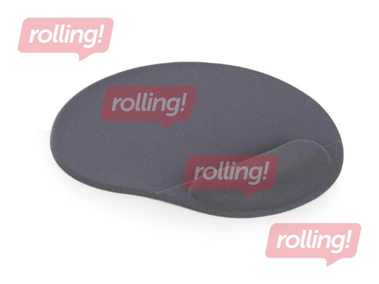 Peles paliktnis Gembird Gel, pelēks, 24 x 22 cm