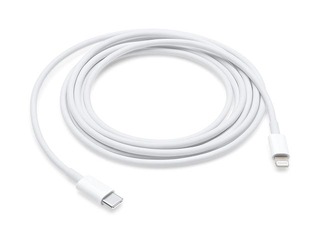 Savienotājvads Apple Type C - Lightning, 24 pin, 2m, balts