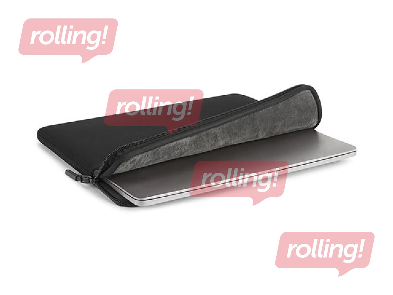 Pipetto Classic Fit Sleeve for MacBook Pro 14/Air 13.6, Black