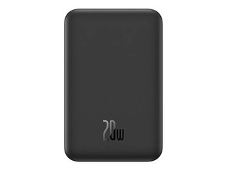 Magnētiskais mobilais lādētājs Baseus MagSafe PD 20W, 5000mAh, melns