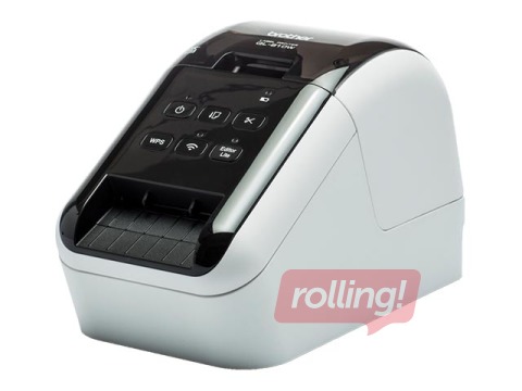 Uzlīmju printeris Brother QL-810W (WiFI, USB, 300x600dpi, 62mm)