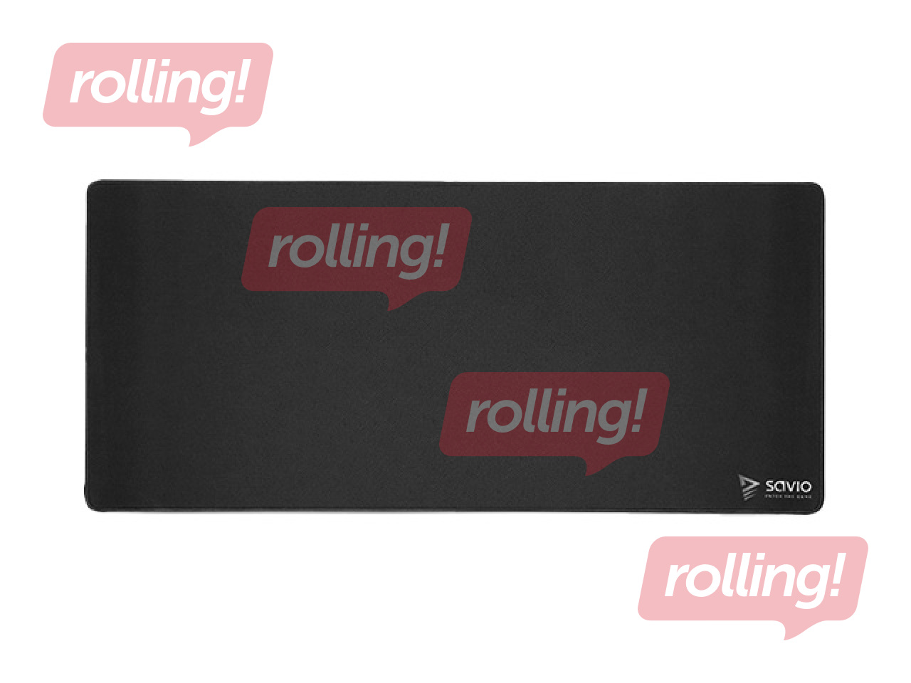 Peles paliktnis, Savio, Precision Control XXL, melns, 1000x500mm