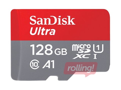 Atmiņas karte SanDisk Ultra microSDXC 128GB