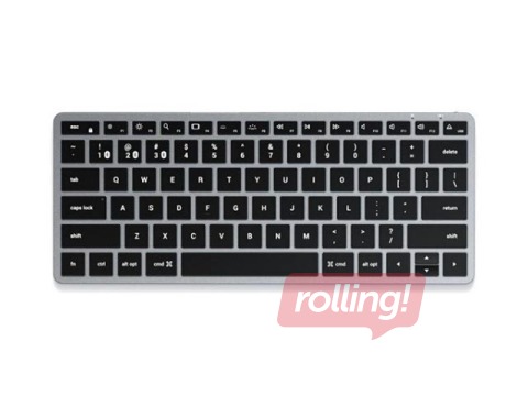 Bezvadu tastatūra Satechi X1, līdz 3 ierīcēm, US/ENG