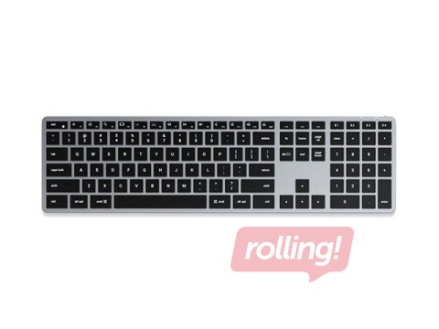 Bezvadu tastatūra Satechi X3, līdz 4 ierīcēm, US/ENG