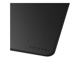 Galda paliktnis no vegāniskas ādas Satechi, melns, 1 gab.