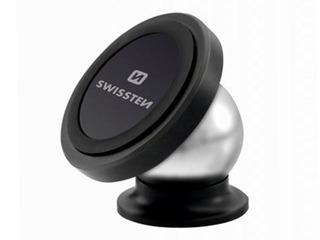 Swissten S-Grip M2 Universāls Auto Stiprinājums Panelim Ar Magnētu, Melns