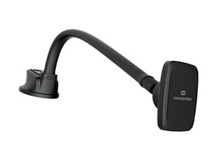 Swissten S-Grip M5-HK Universāls Auto Stiprinājums Panelim Ar Magnētu Planšetēm / Telefoniem / GPS, Melns