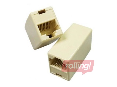 Gembird TA-350 - Network coupler - RJ-45 (F) - RJ-45 (F) 