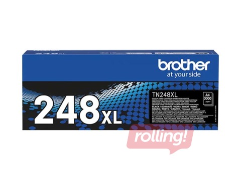 Tonera kasete Brother TN-248XLBK, melna (3000 lpp)