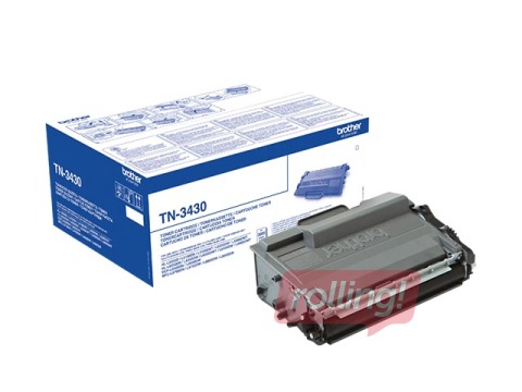 Tonera kasete Brother HL-L5100DN, melna, (3000 lpp.)