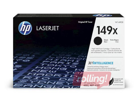 Tonera kasete HP 149X, Melna (9500 lpp)