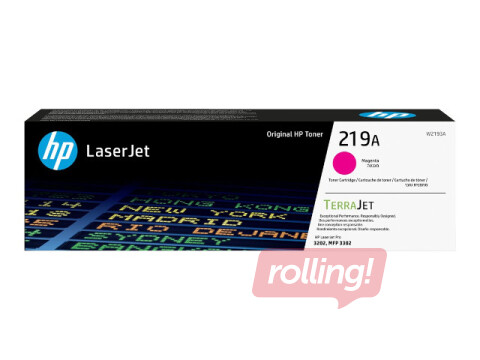 Tonera kasete HP 219A, fuksīna sarkana (1200 lpp)