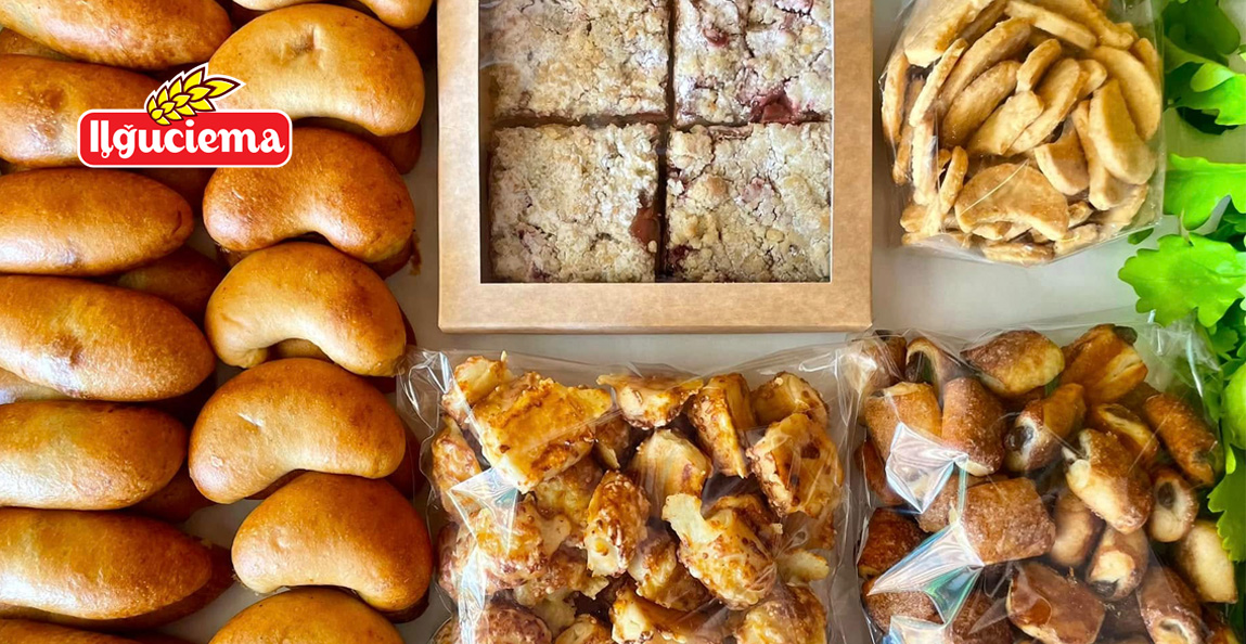 Iegādājies Iļģuciema maiznīcas produktus un saņem Rabarberu kūku dāvanā!